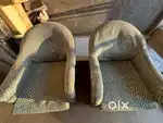 5 Seater Blue Sofa
