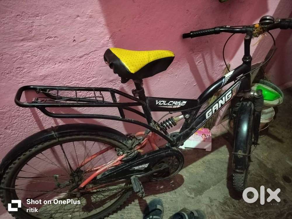 GANG Volcano 26 SX D/S 30 T (inch) Mountain Cycle  (Single Speed, Red