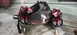 Roller scating with bag