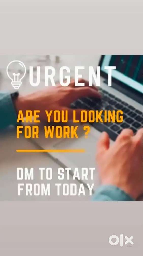 Work from hoom ( best earning opportunity)