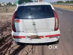Tata indica| Red taxi attached vehicle for sale| .