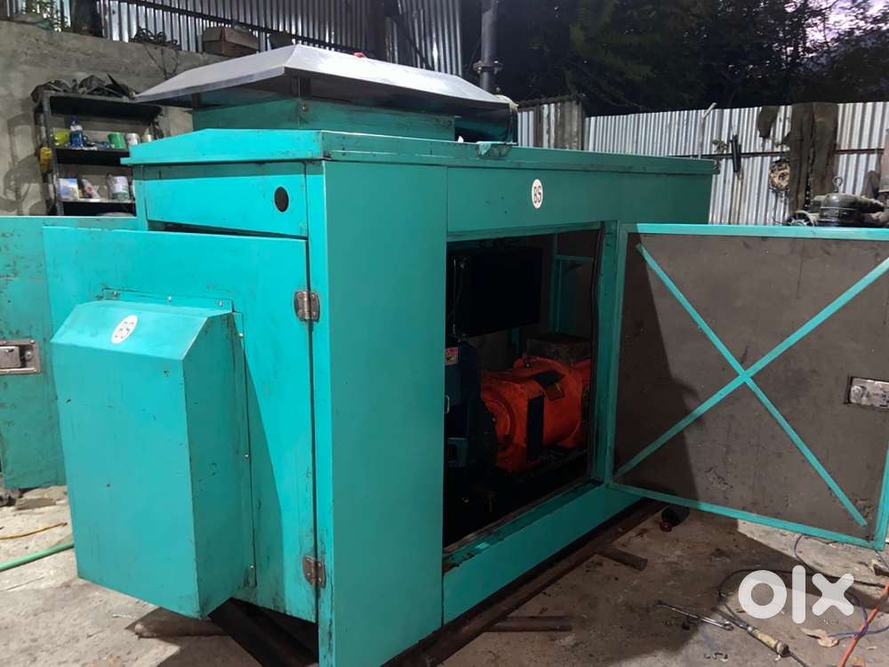 BS GEN SET 3 20 KV 2 CYLINDER ENGINE  ALTENATOR 20 KV SELF START