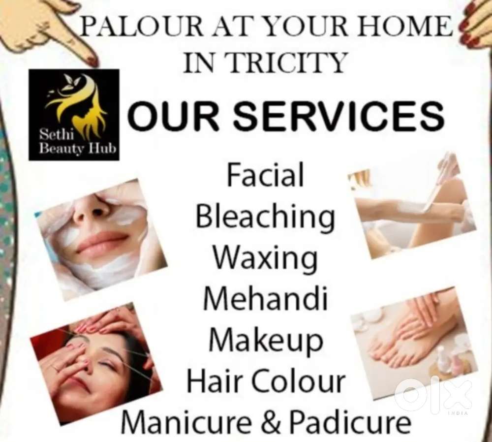 Salon service ab ghar per karaye ya khud akar Skin Hair Makeup kuch