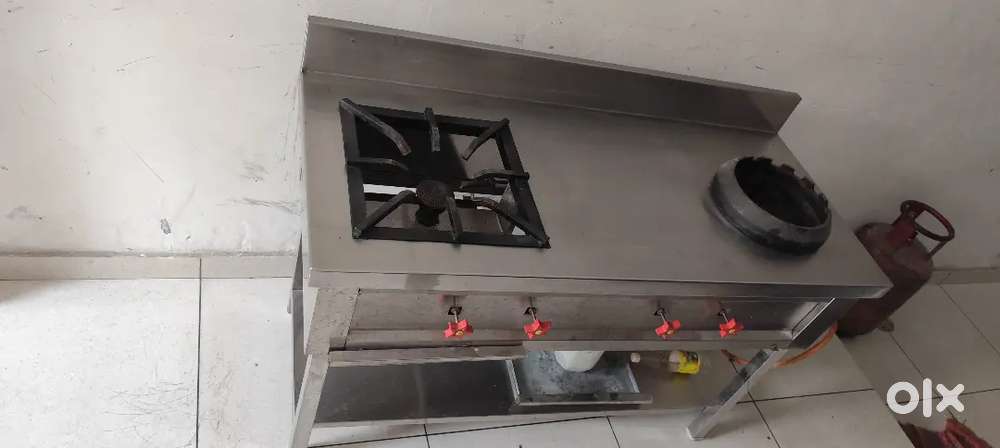 Indian + chinese bhatti  ( gass burner)