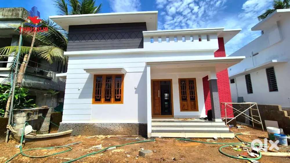 New 3BHK House for Sale in Kozhukully  Roadside  Loan Option