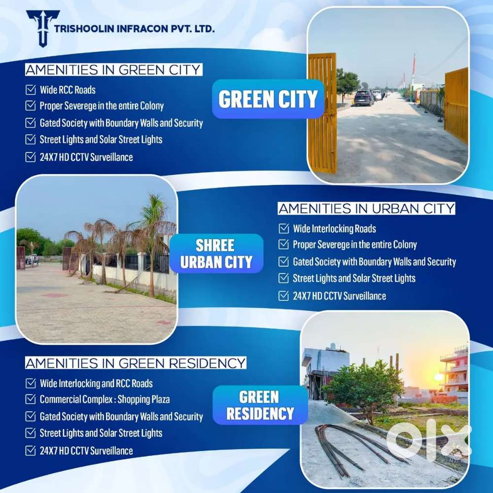 Independent plots ..house .. with gataed society