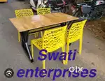 New designer dining table chair set restaurant furniture cafe furiture