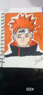 Drawing of nagato pain.