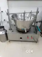 KHOYA MAVA MILK MACHINE BOILER SS HEAVY QUALITY WITH TILTING