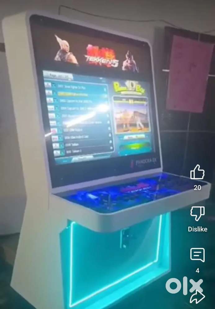 Handle game with full body 40inch smart Lcd