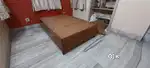 Teak wood box cot