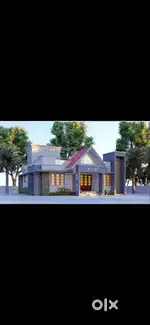 7 cent 1200 sqft 3 bedroom house near Ayarkunnam Oravackal 45 lak only