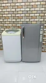 Godrej fridge and haier washing machine combo at 12,499