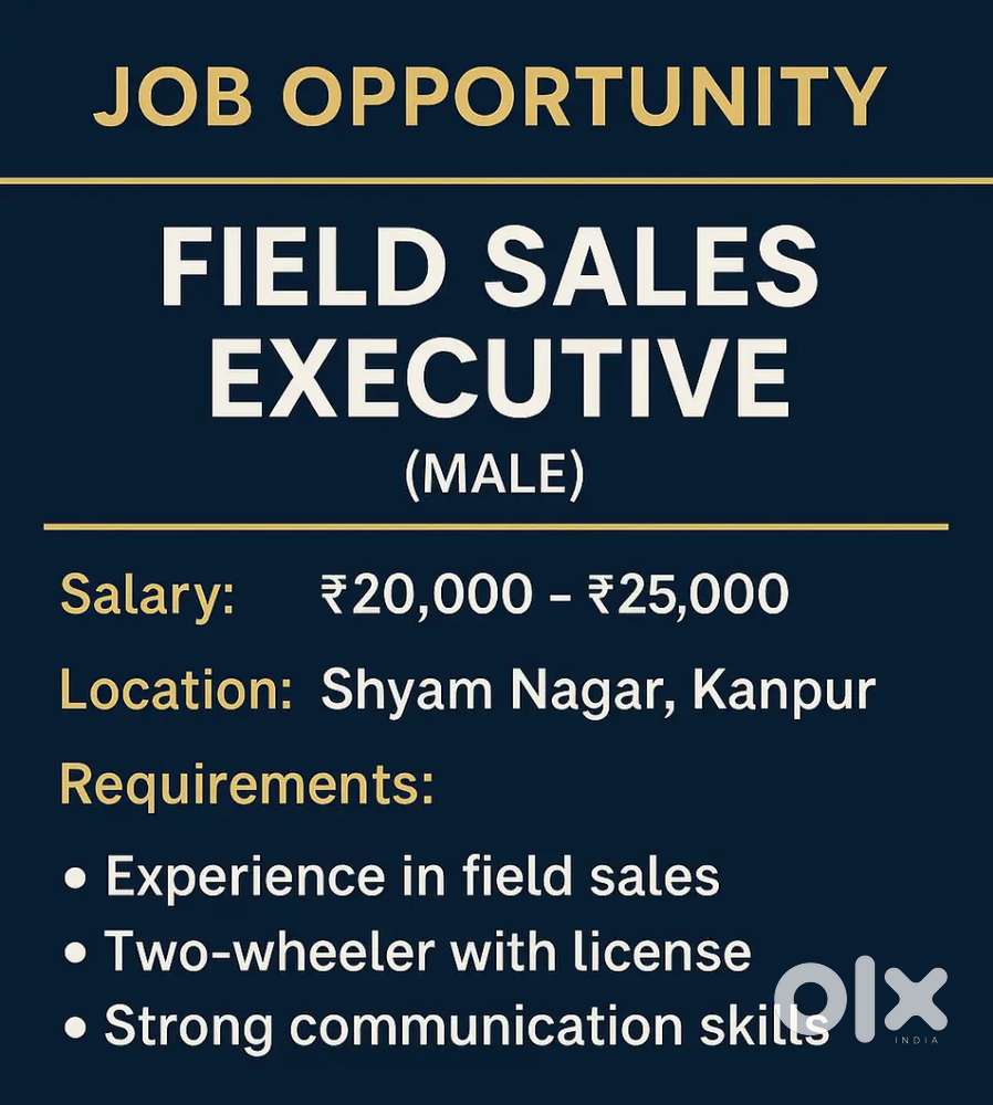Requirement for Sales & Marketing Executive