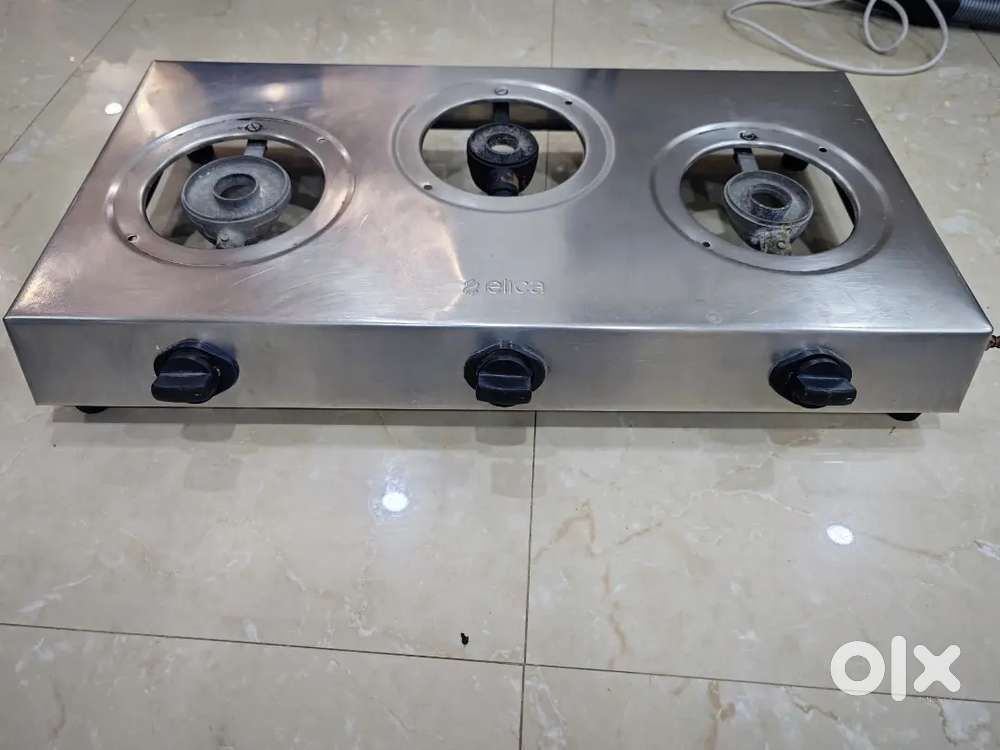 3 Burner ELICA Gas Stove