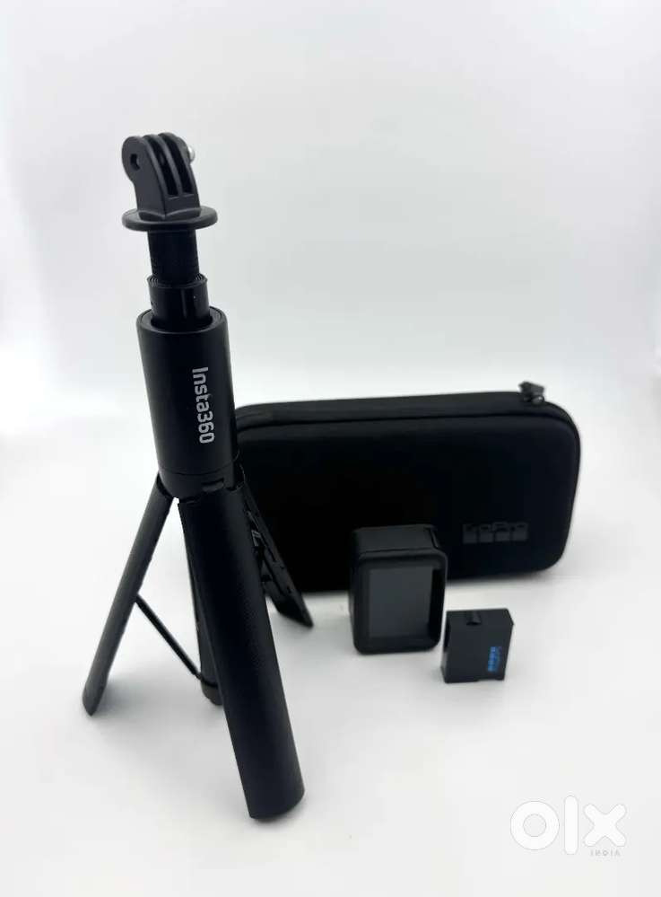 GoPro HERO 13 Black Waterproof Action Camera, Insta 360 Selfie Stick