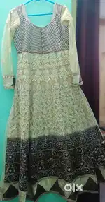 Golden & Brown Ethnic Dress