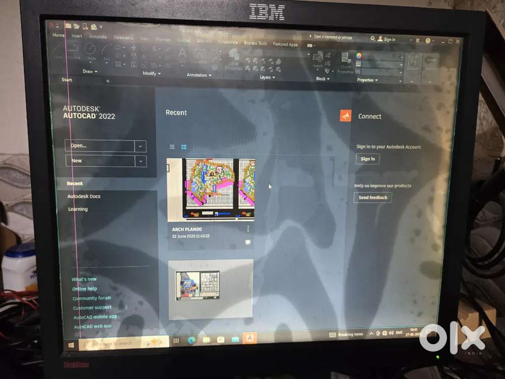 IBM Thinkvision 17 monitor