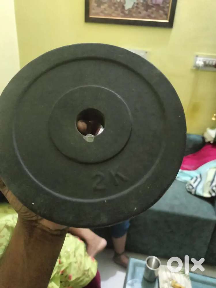 13--- 2kg rubber plates