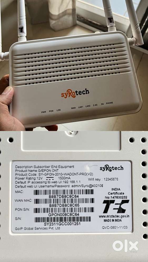 Wifi Router dual band