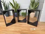 Camera electronic shelf wooden wood