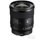 Sony E Mount Sony FE 20mm F1.8 G Full-Frame Lens  Wide-Angle Prime