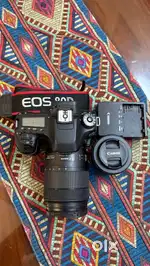 CANON 80D with 18-135 lens and 50mm 1.8 prime lens in good condition