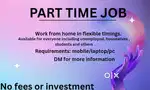 Part time job for students