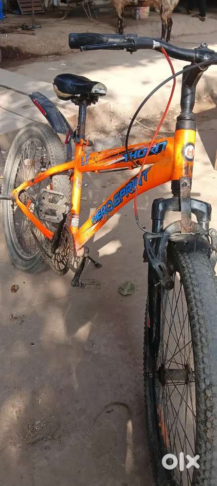 Cycle ki all ok condition hai koi bhi Kami nhi bs thode scarch aye hue