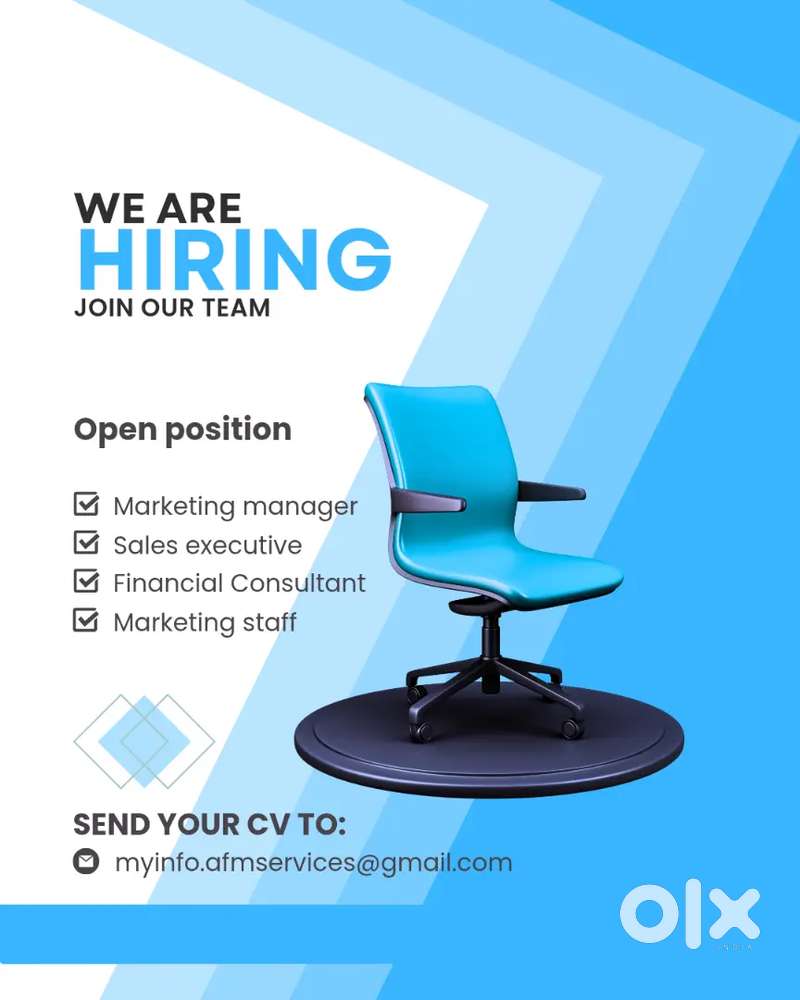 We are looking for energetic male and female for our office