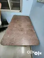 Six seater teak dining table