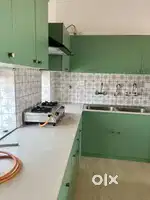 2 bhk furnished floor available in aerocity for rent