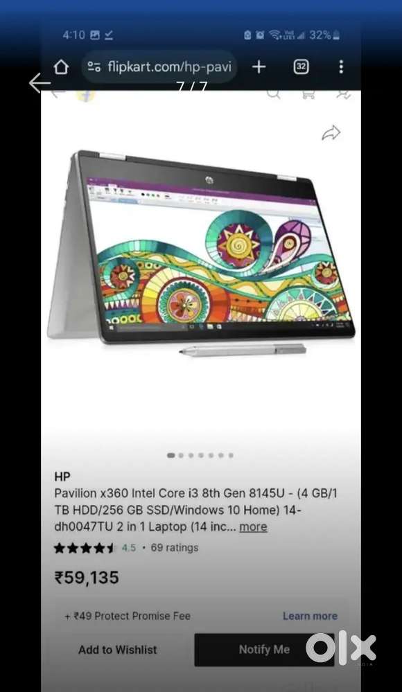 HP Pavilion x360
