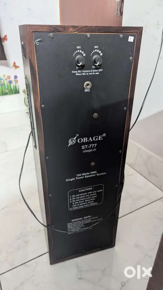 Obage st777 with karoke mike