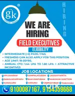 Field Executives in banking sales and marketing