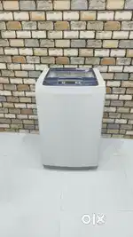 #@# LG 6.2kg turbo drum blue and white colour top load fully machine#@