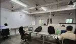 Office tables with chairs and electricals