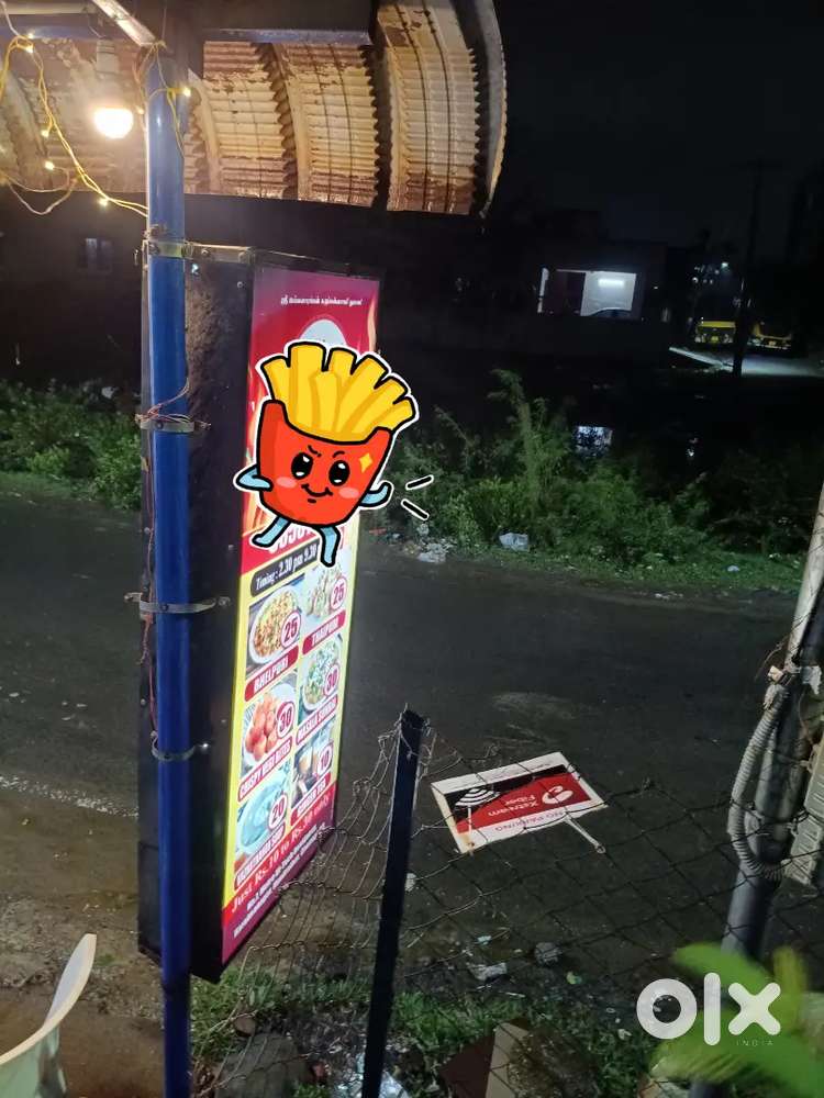 Lighting Flex Board with pole fixing suitable for business