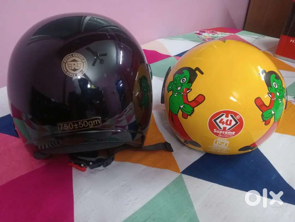 Royal Enfield brand new Helmet and baby Helmet