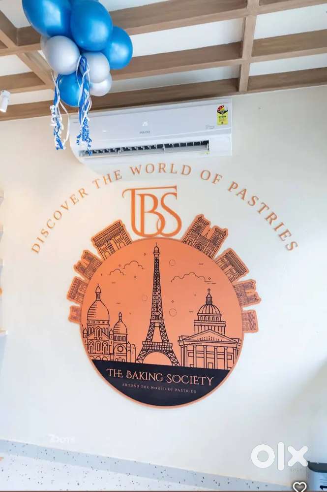 The baking society hiring service staffs and housekeeping staffs