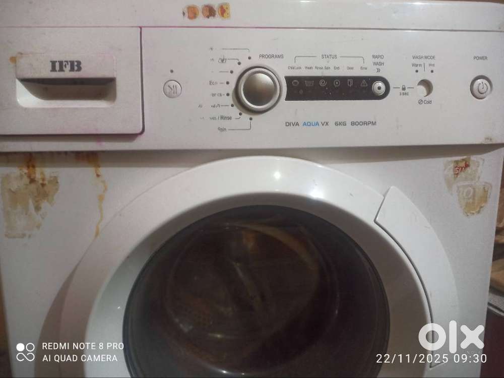 IFB washing machine model-Diva Aqua VX/SX 6 KG 800RPM