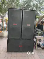 Dj setup .2 top 600w 1bass1500 w  1amlifier mt1601 
1 mixer M4 adipro