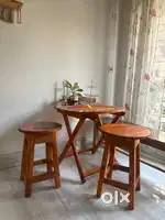 Dining table with tool
