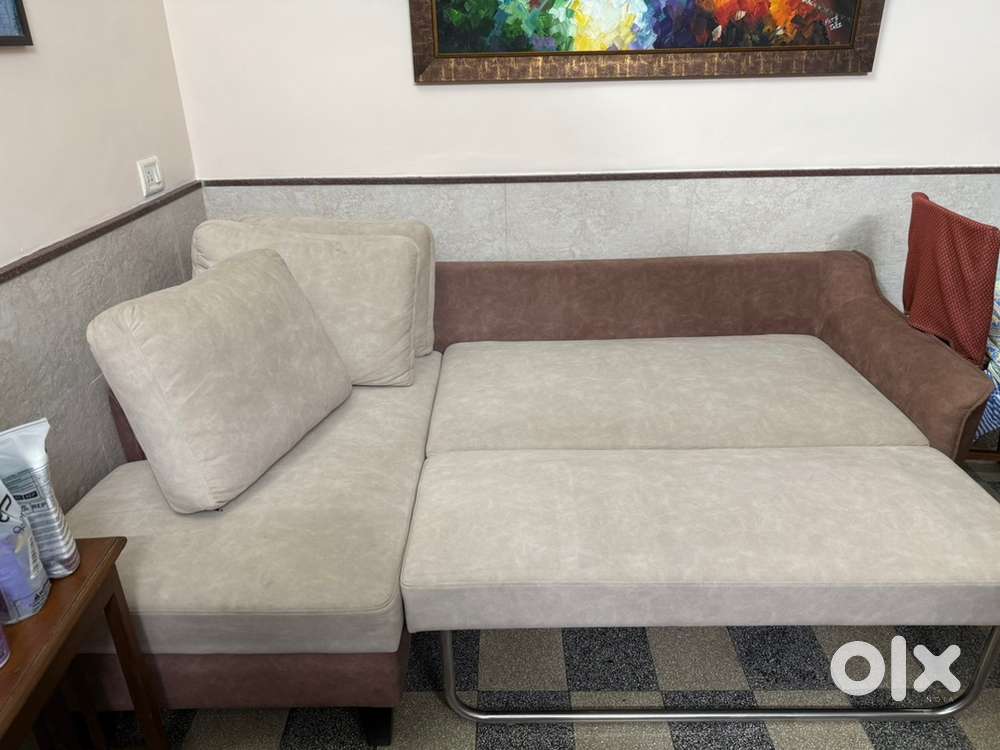 Sofa cum single bed
