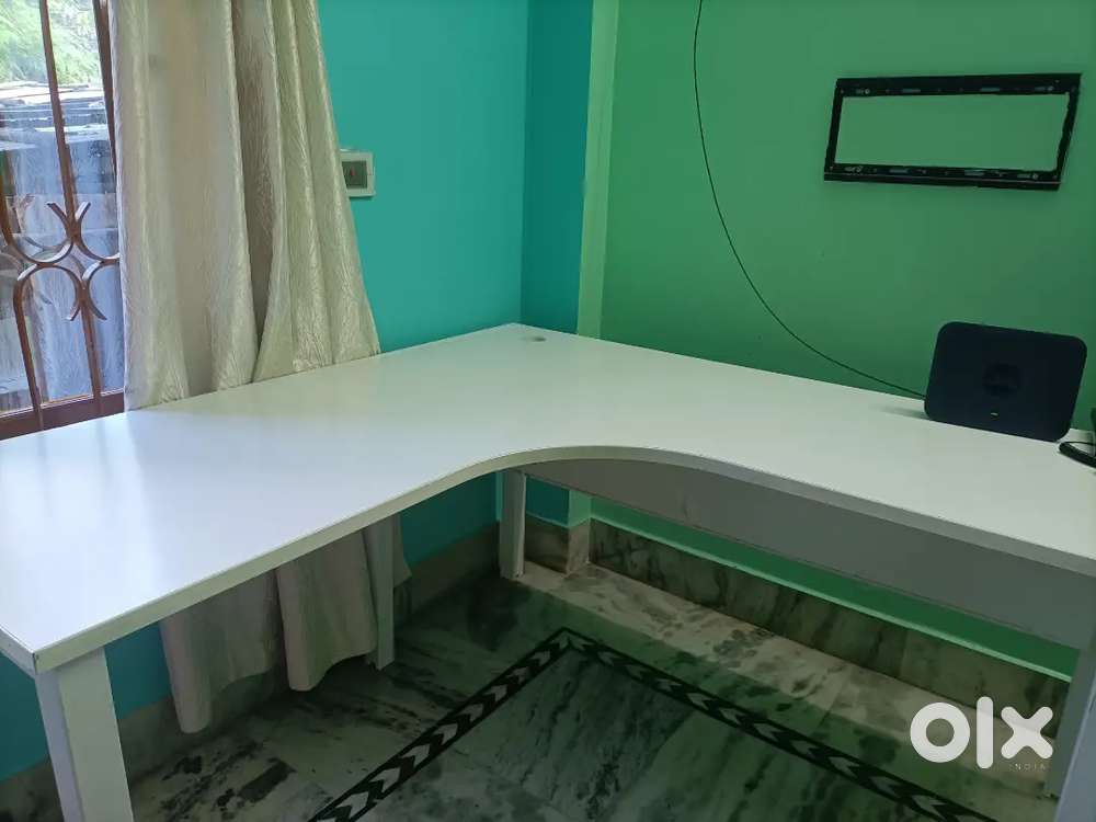 Office/computer table with attached switch board