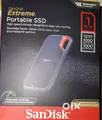 SanDisk 1tb hard disk new piece