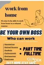 I am give you work contact me