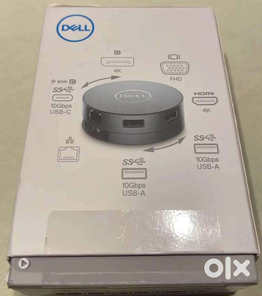 Dell Pro 7-in-1 USB-C Mobile Adapter Travel Hub DA310 New Sealed 2nos