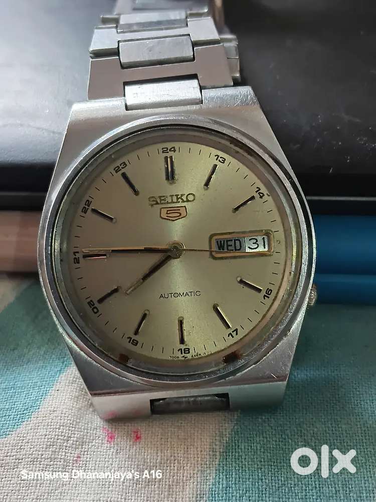 Seiko automatic 5 series watch