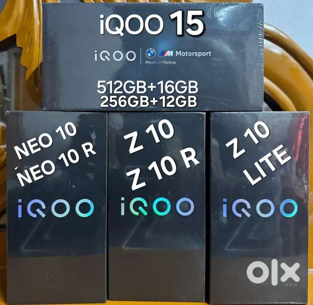 iQOO 15 (512GB 78K)/256GB 70K/VIVO X 200 PRO SEAL 88K/ONEPLUS 13S/13R